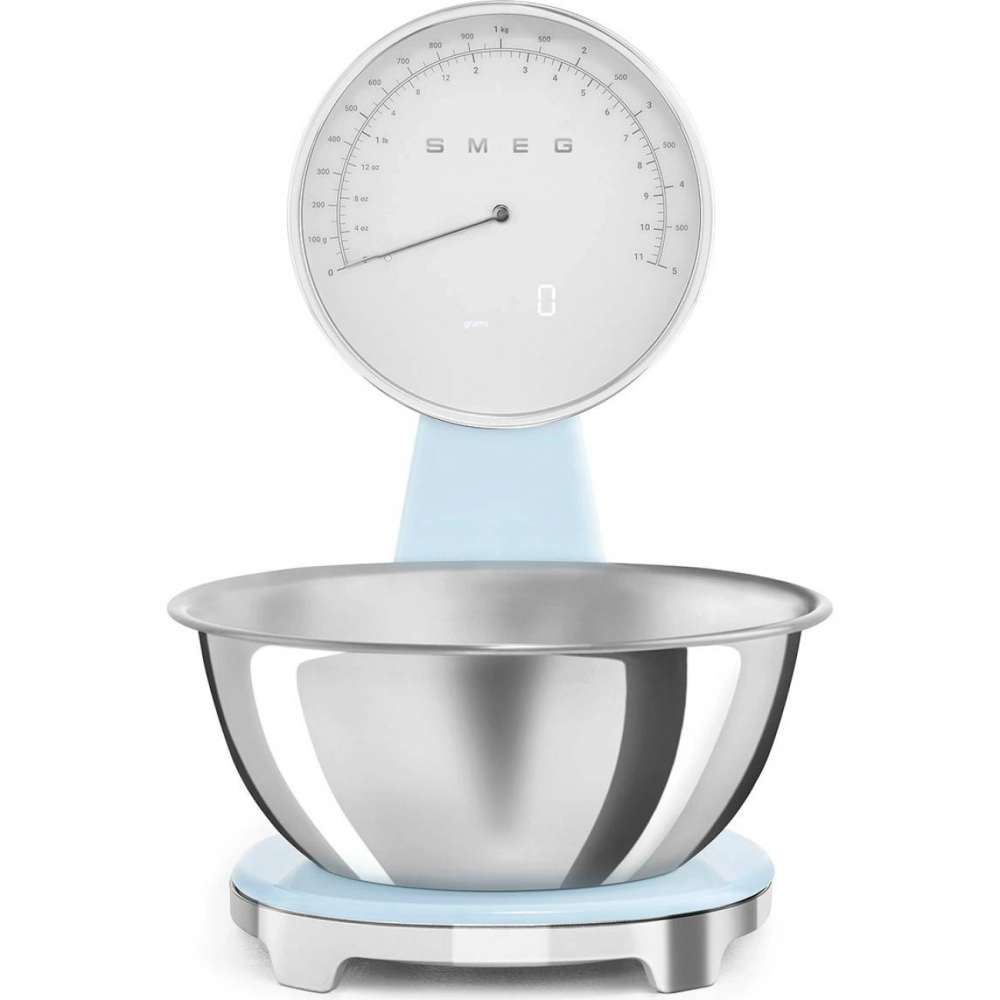 Весы кухонные Smeg KSF01PBWW пастельный голубой