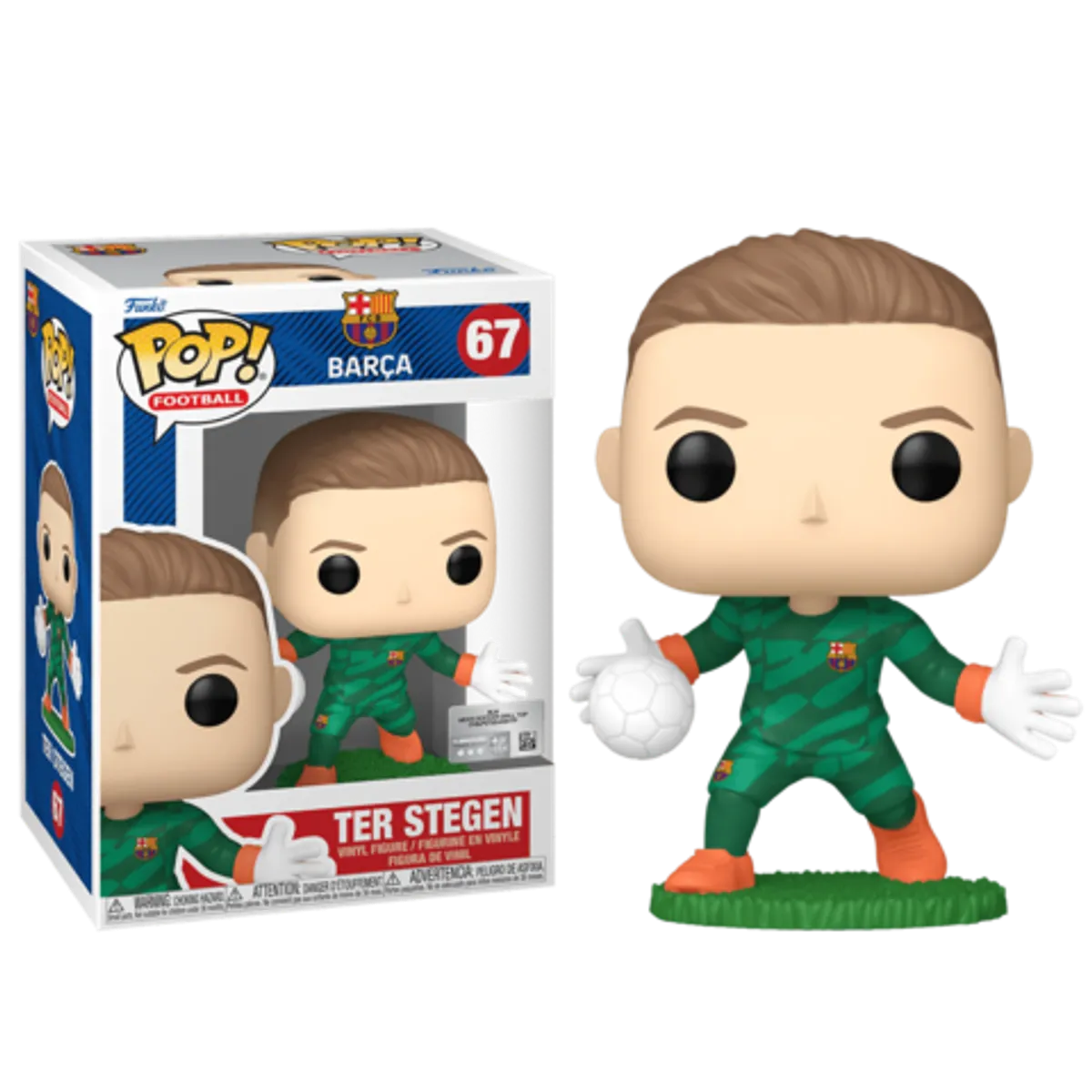 Фигурка Funko POP! Barcelona: Ter Stegen (67)