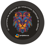 Гобо (gobo-слайд) стеклянный полноцветный 53,3мм