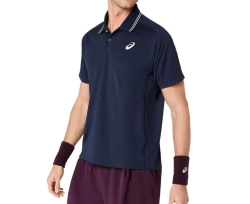 Мужское теннисное поло Asics Game Short Sleeve - midnight