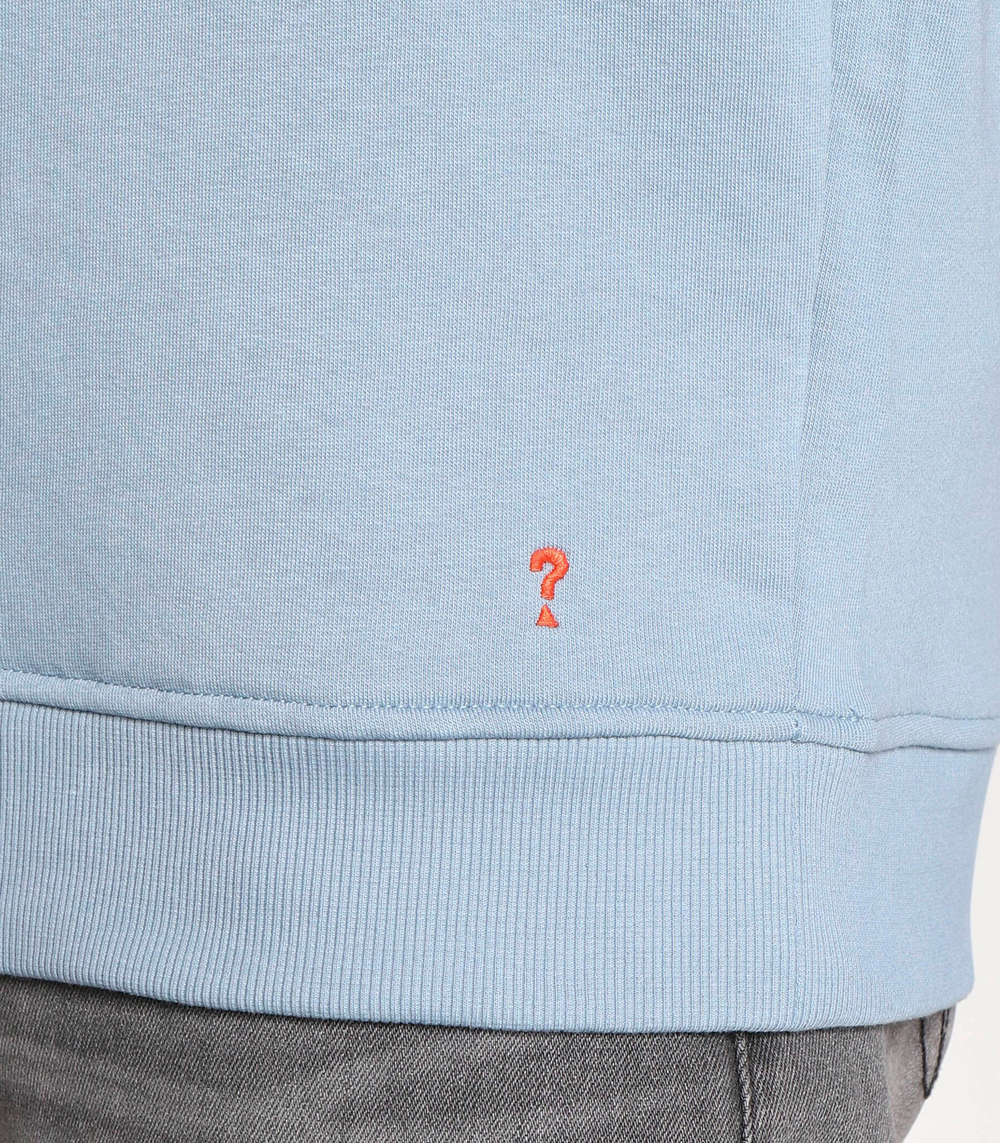 Худи beau cn fleece GUESS - голубой(M3RQ08 KBK32)