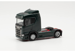 Тягач Scania CR 20 ND, темно-зеленый