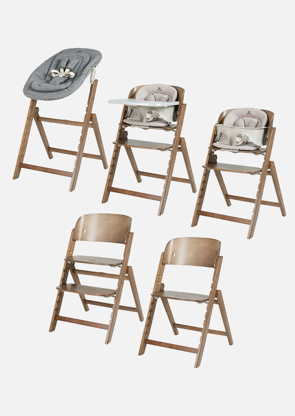 Carrello Стульчик для кормления Focus Whisper Grey