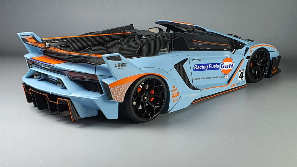 Краска лаковая HobbyLink Porsche Gulf Blue HP-7201