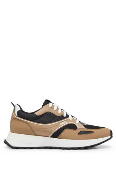 Кроссовки Jonah Runn mxpr N BOSS BLACK - коричневый(50503949)
