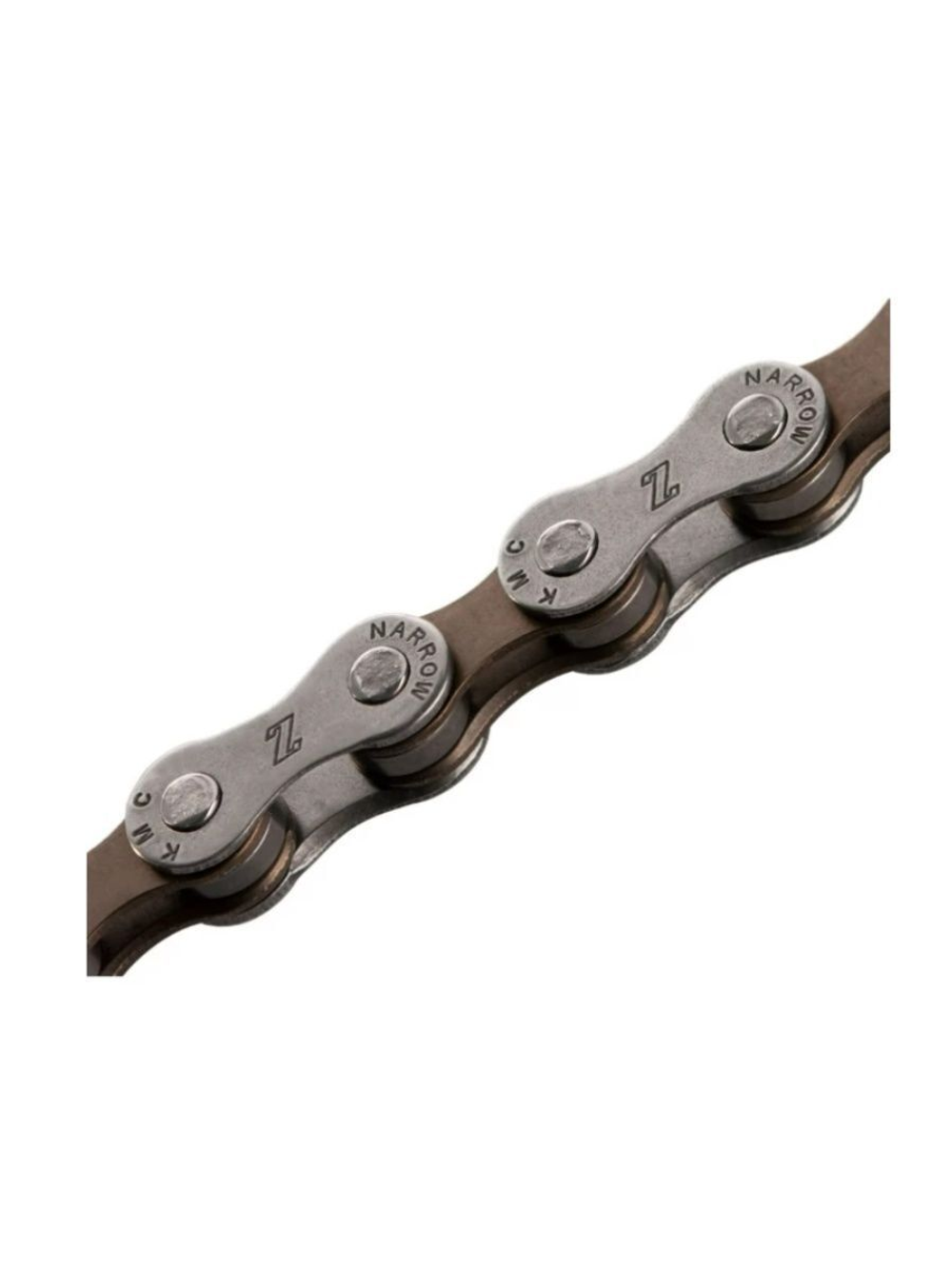 Цепь Z7 KMC 1/2" x 3/32", 110 звеньев,для горных велосипедов, конструкция без втулок, фаски на внутренних пласти, арт.570106 (10216170/040222/3033431, Китай)