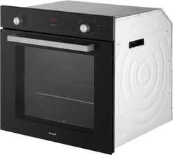 Встраиваемый газовый духовой шкаф Weissgauff WGO 706 D BLACK GLASS