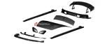Карбоновые боковые юбки для PORSCHE 911 992.2 CARRERA 2025+