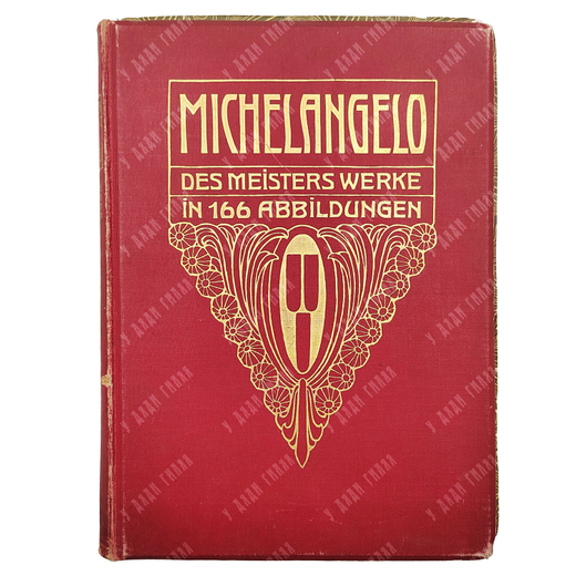 [Микеланджело. Работы мастера: в 166 иллюстрациях] Knapp F. Michelangelo Des Meisters Werke, 1906.