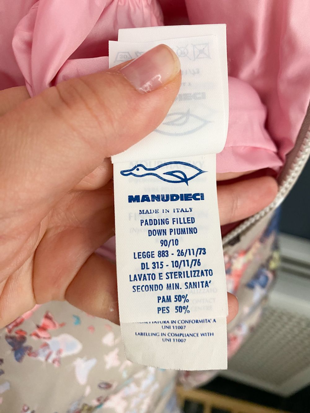 Пуховый комбинезон Manudieci, 110