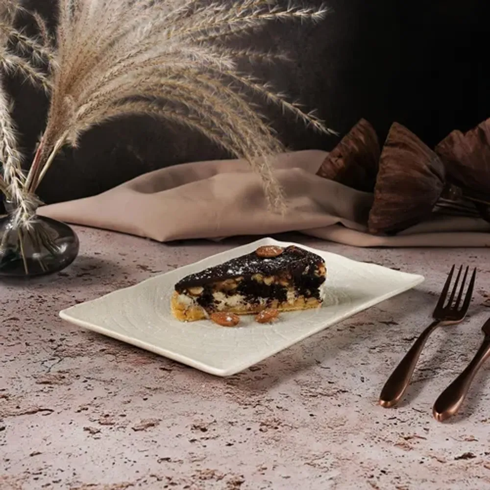 Блюдо прямоугольное 23,5*15,5 см h2 см Elephant Ivory P.L. Proff Cuisine [3]