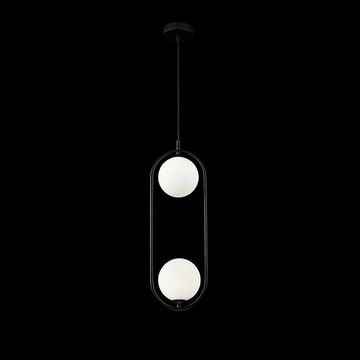 Подвесной светильник MOD013PL-02B чёрный Ring Maytoni