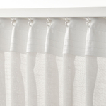 Комплект штор IKEA HALLEBRACKA (ХАЛЛЕБРАКА), Белый, 145x250 см, 2 шт
