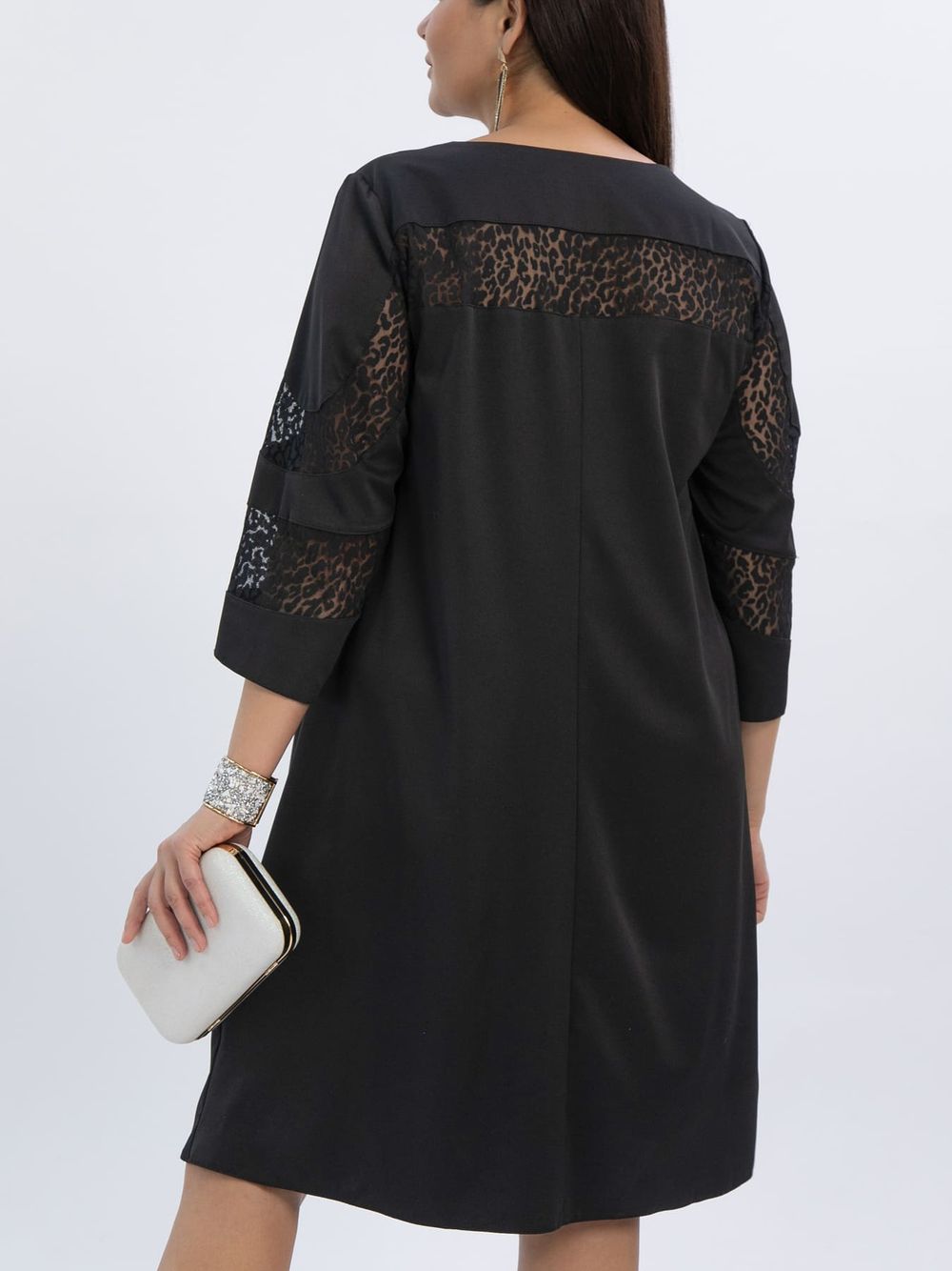 Платье Роскошь (черное) П16525-13М LT Collection