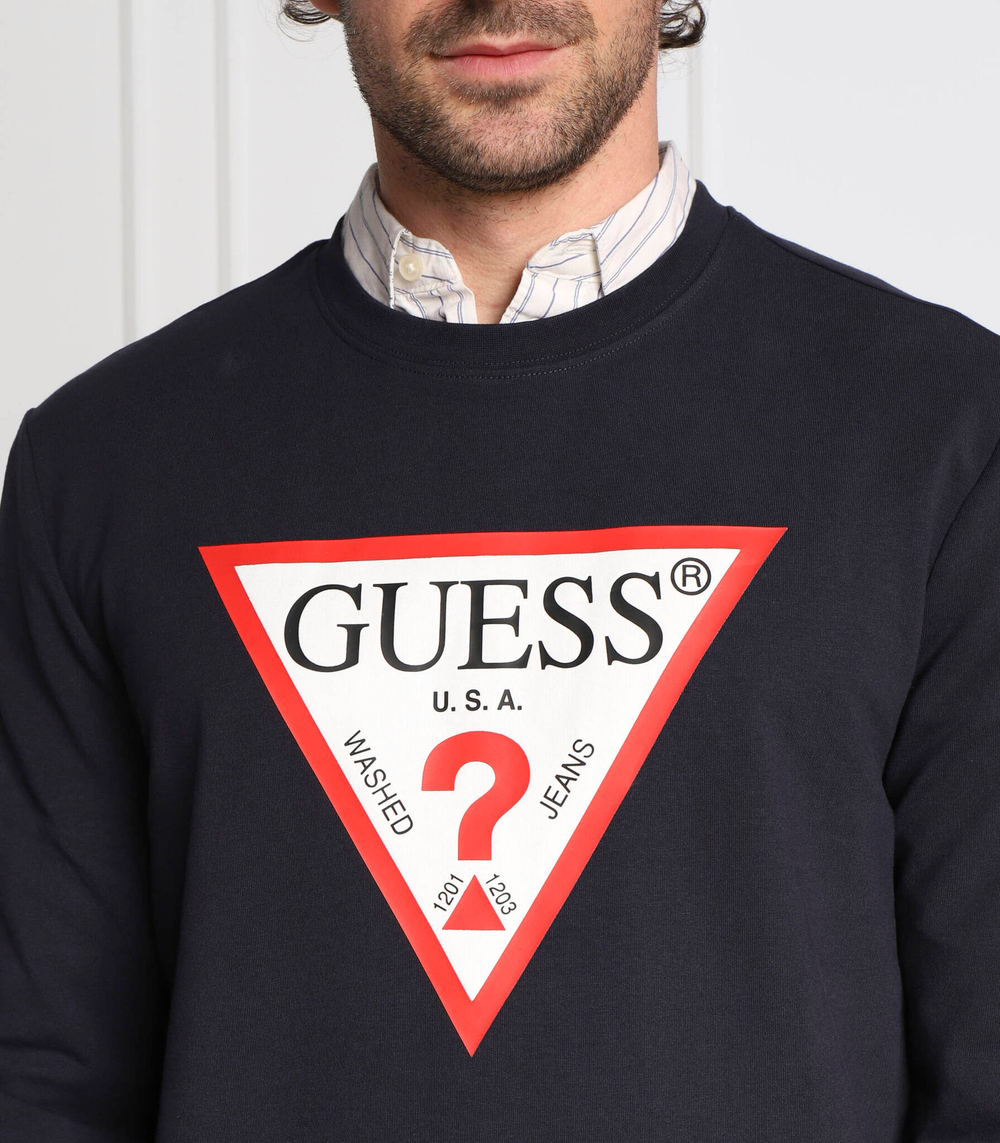 Худи audley GUESS - темно-синий(M2YQ37 K6ZS1)