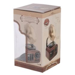 GAEM Изделие декоративное "Граммофон" (музык.), L9,5 W10 H17 см