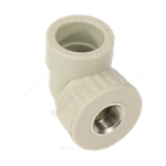 Угольник PP-R комбинированный серый Дн 32х1" ВР VALFEX 10125032Г