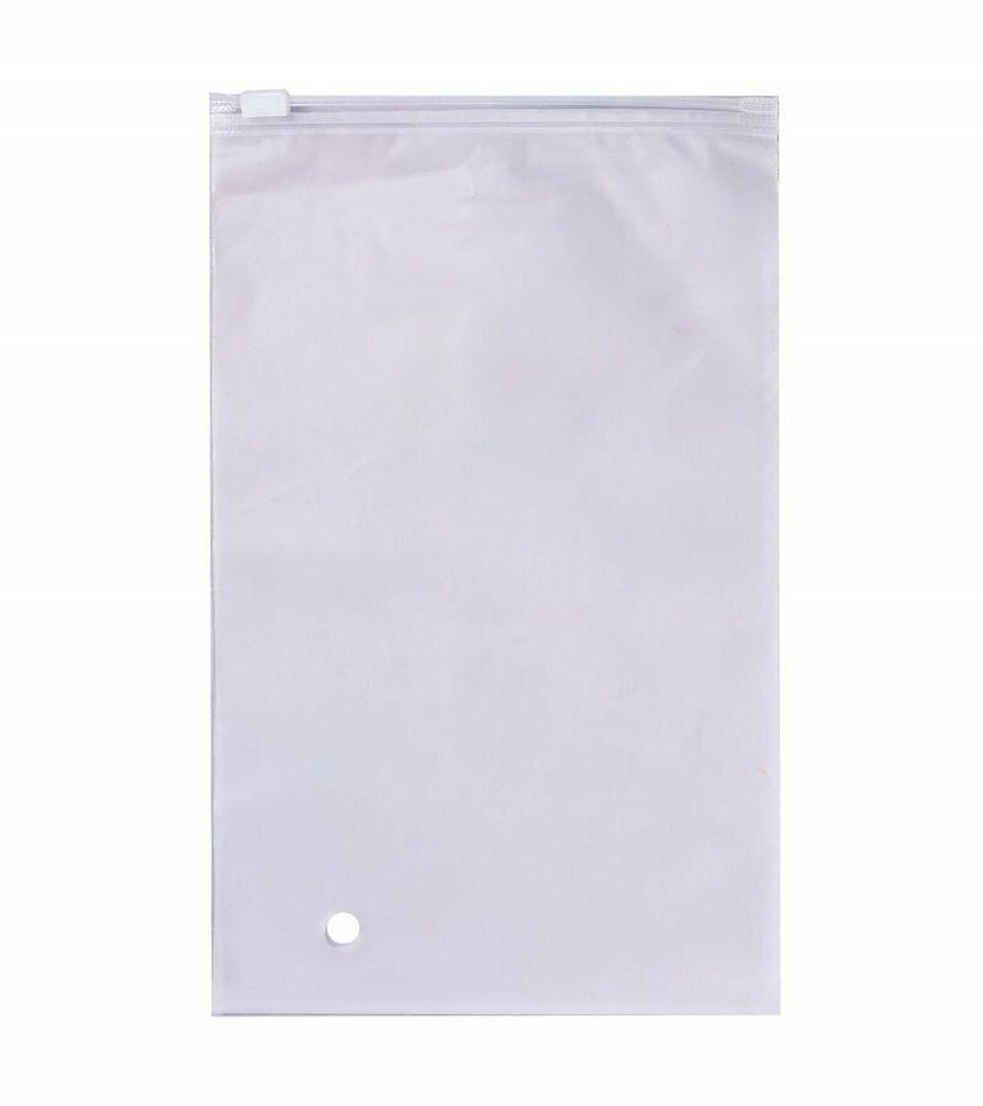 Пакет Зип Лок Zip Lock с бегунком, матовый, 50х70 см, 140 микрон (2 слоя)