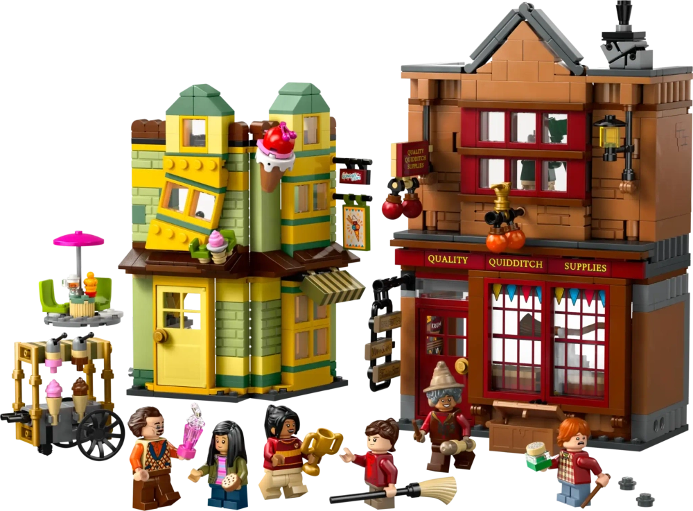 Конструктор LEGO Harry Potter 76452 Качественные принадлежности для квиддича и кафе-мороженое