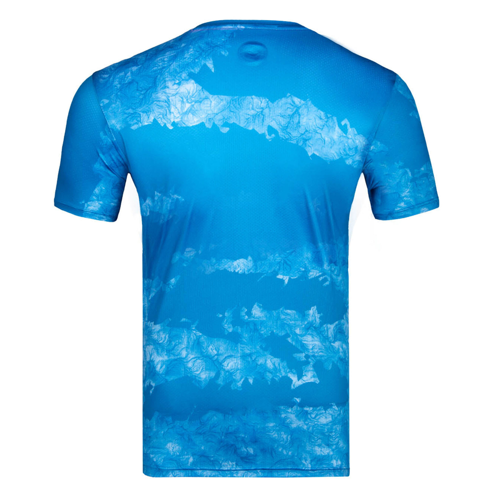Мужское теннисное поло BIDI BADU Kovu Tech T-Shirt Men - Petrol