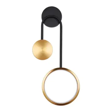 Настенный светильник 16W 3000K A1364AP-2PB медный/чёрный Holly Arte Lamp