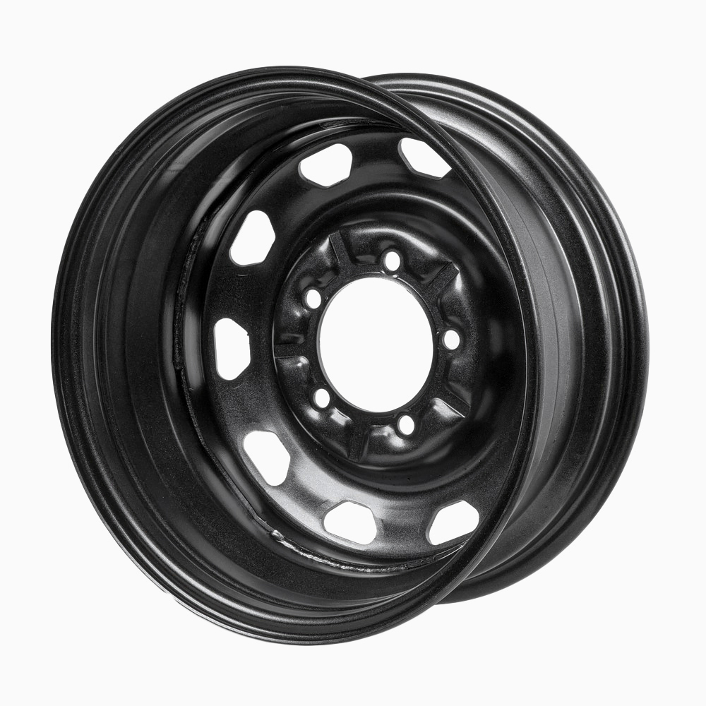 Диск штампованный R16 6.5J 5x139.7/108.6 ET40 ГАЗ, УАЗ GANZ Silver GRN16090