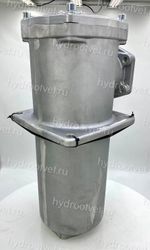 RFBN/HC1300DP10B1.X AL - Сливной фильтр гидравлический одинарный модели RF с алюминиевым корпусом тонкость фильтрации 10 мкм, типоразмер 1300, вид присоединения: фланец SAE 4" (DN100), материал корпуса - алюминий, рабочее давление до 25 бар, визуальный индикатор загрязнения