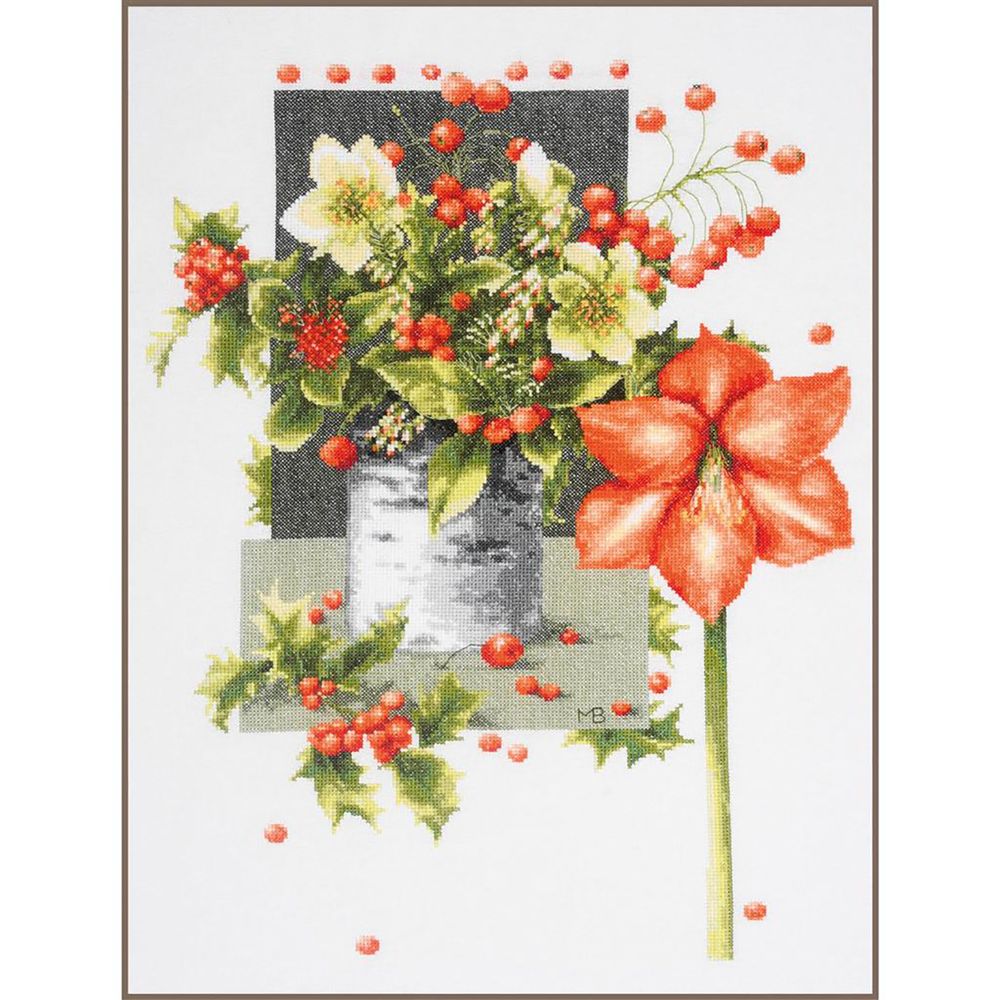 Набор для вышивания нитками Lanarte Amaryllis Набор для вышивания нитками Lanarte Amaryllis