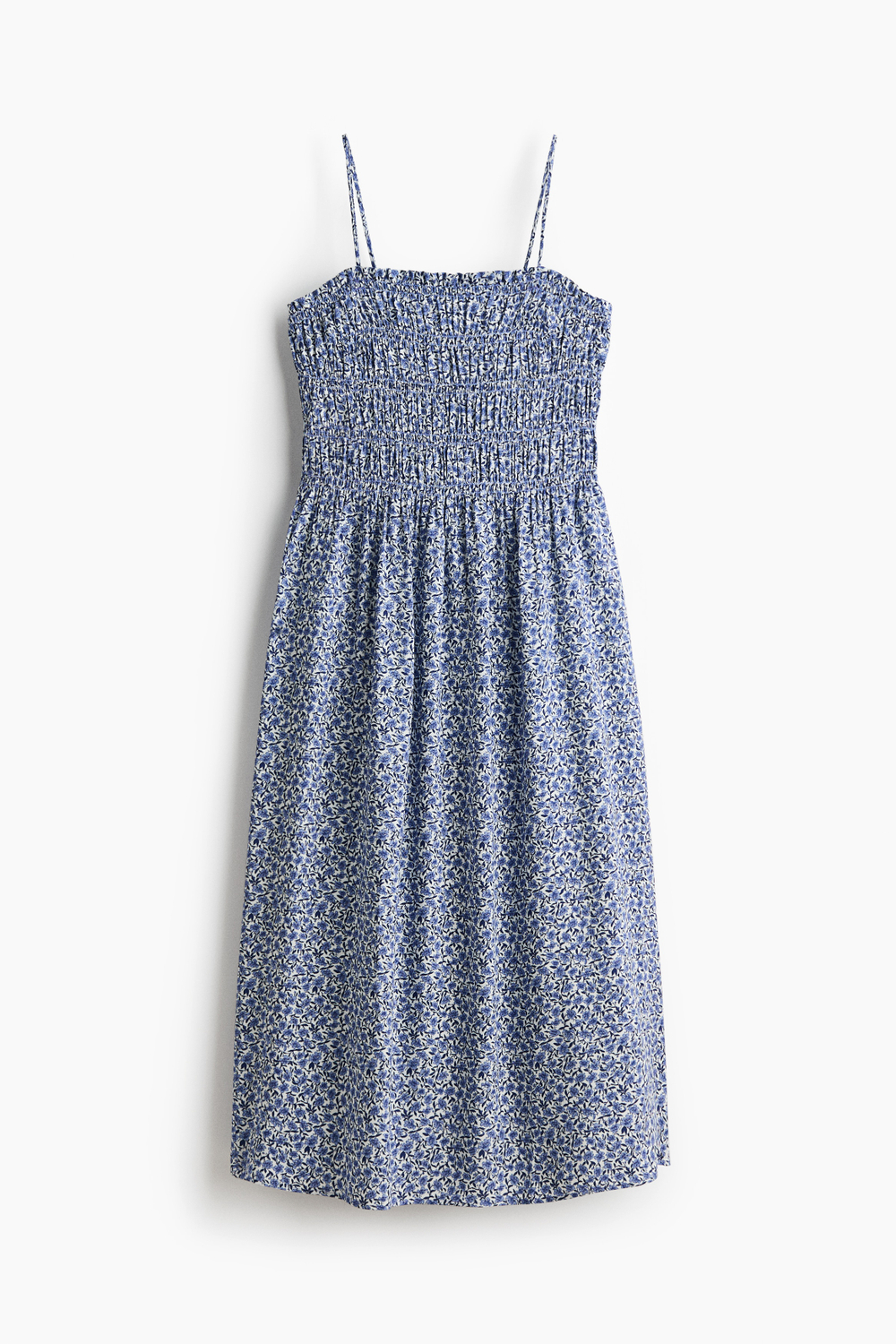 Платье на бретелях со сборками - H&M