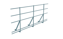 Кровельное ограждение Fachmann KO/ECO/SN-1200-3-3000 RAL