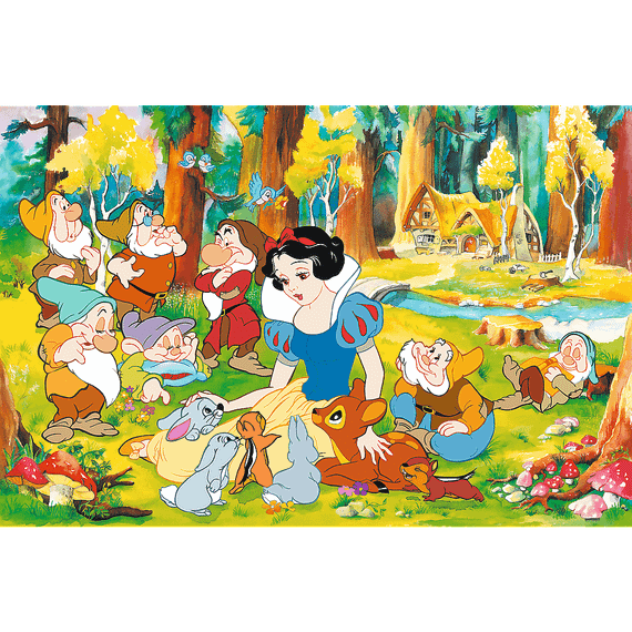Pazl / Пазлы / Puzzles - "600" - 40th anniversary Trefl - Snow White