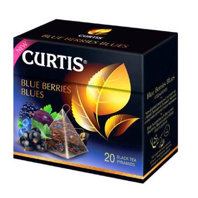 Чай в пирамидках Curtis Blue Berries Blues 20 шт