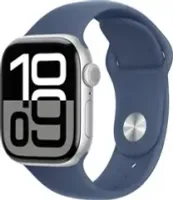 Apple Watch Series 10 46mm Aluminium Case, Silver