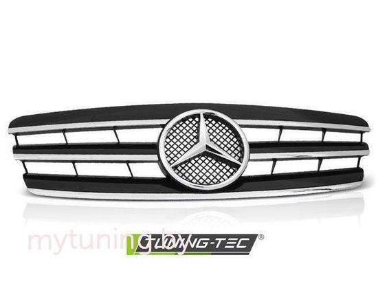 Решетка радиатора CL STYLE BLACK CHROME для Mercedes C W203