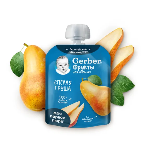 Пюре Gerber Груша с 4 мес 90 г