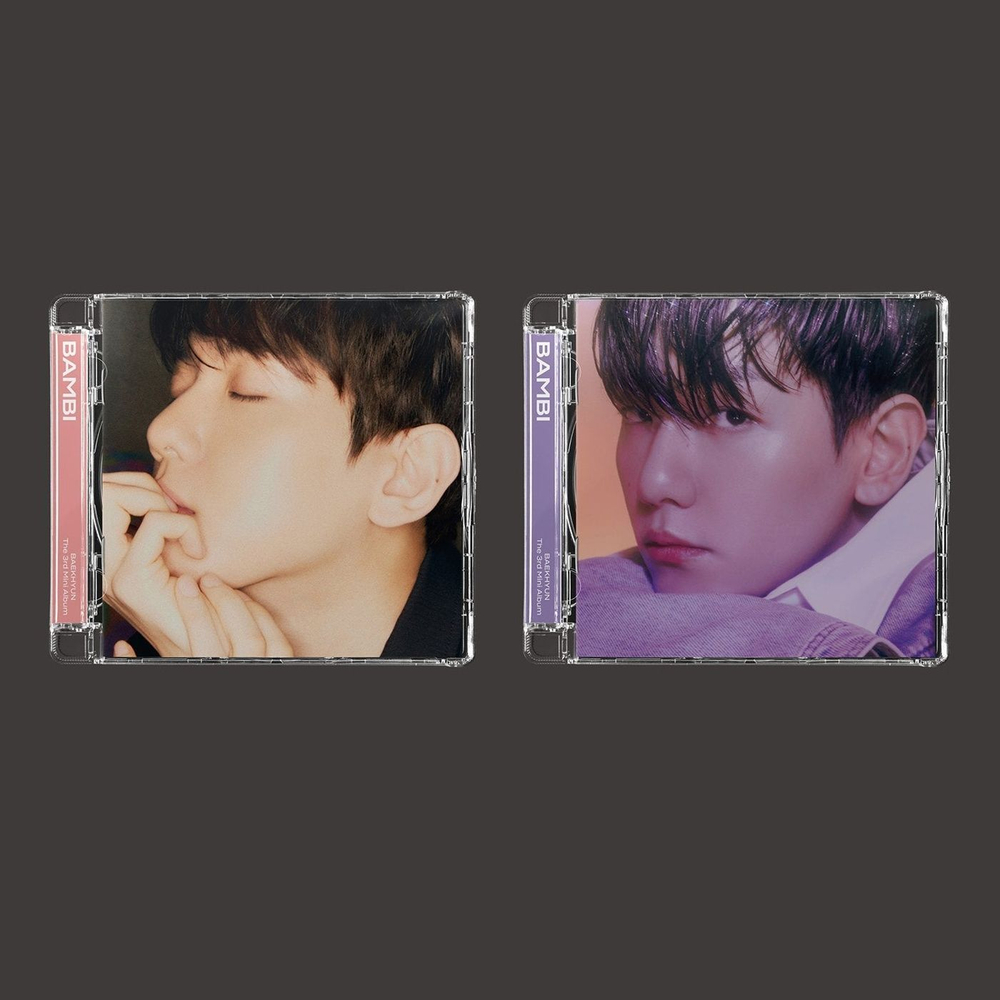 Альбом EXO Baekhyun - Bambi 3rd Mini Album JEWEL CASE Version RANDOM Cover
