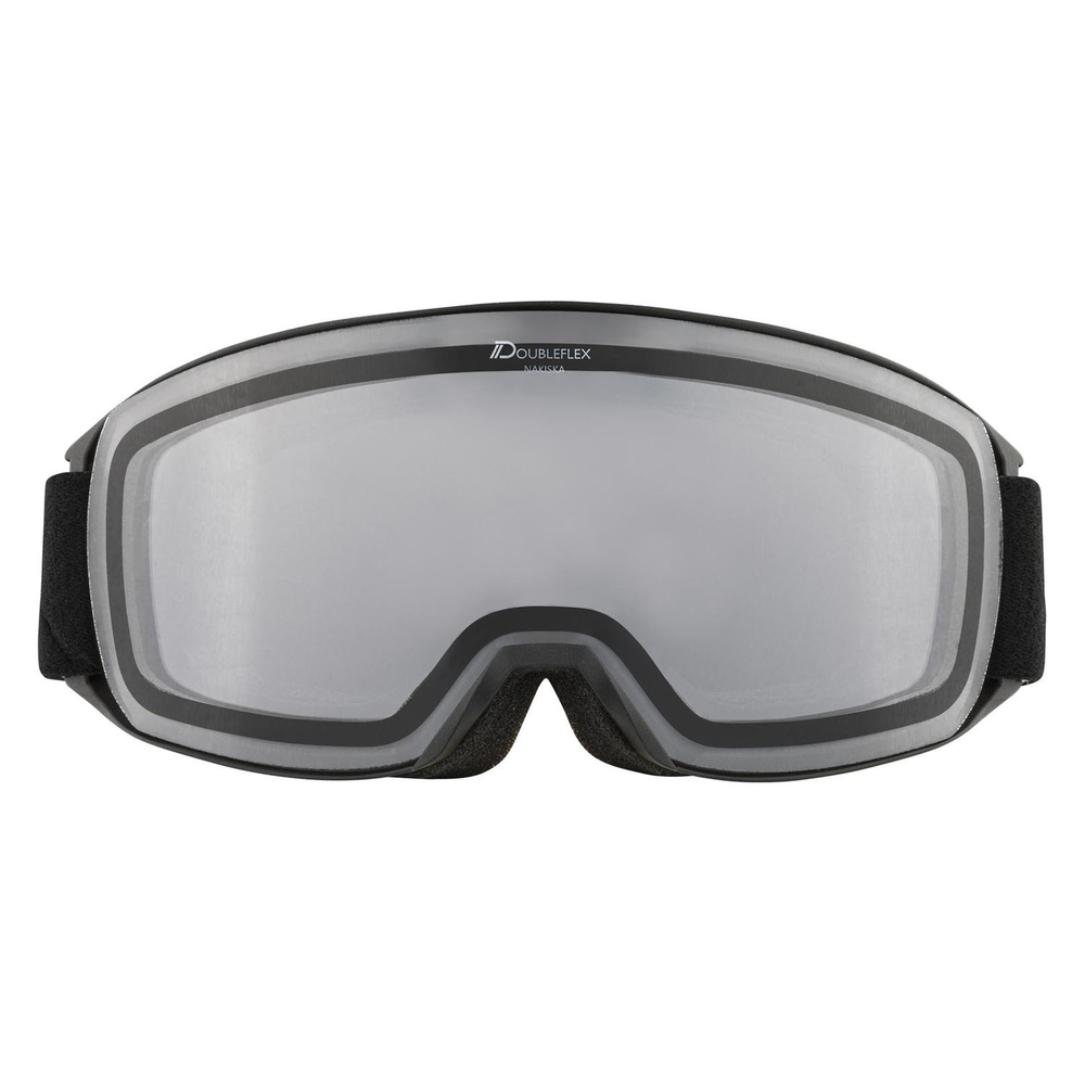 Очки горнолыжные ALPINA Nakiska Black Matt/Clear S0 (б/р)