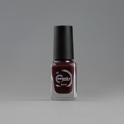 Swanky Stamping, Лак для стемпинга S68 - Горький шоколад (6 мл)