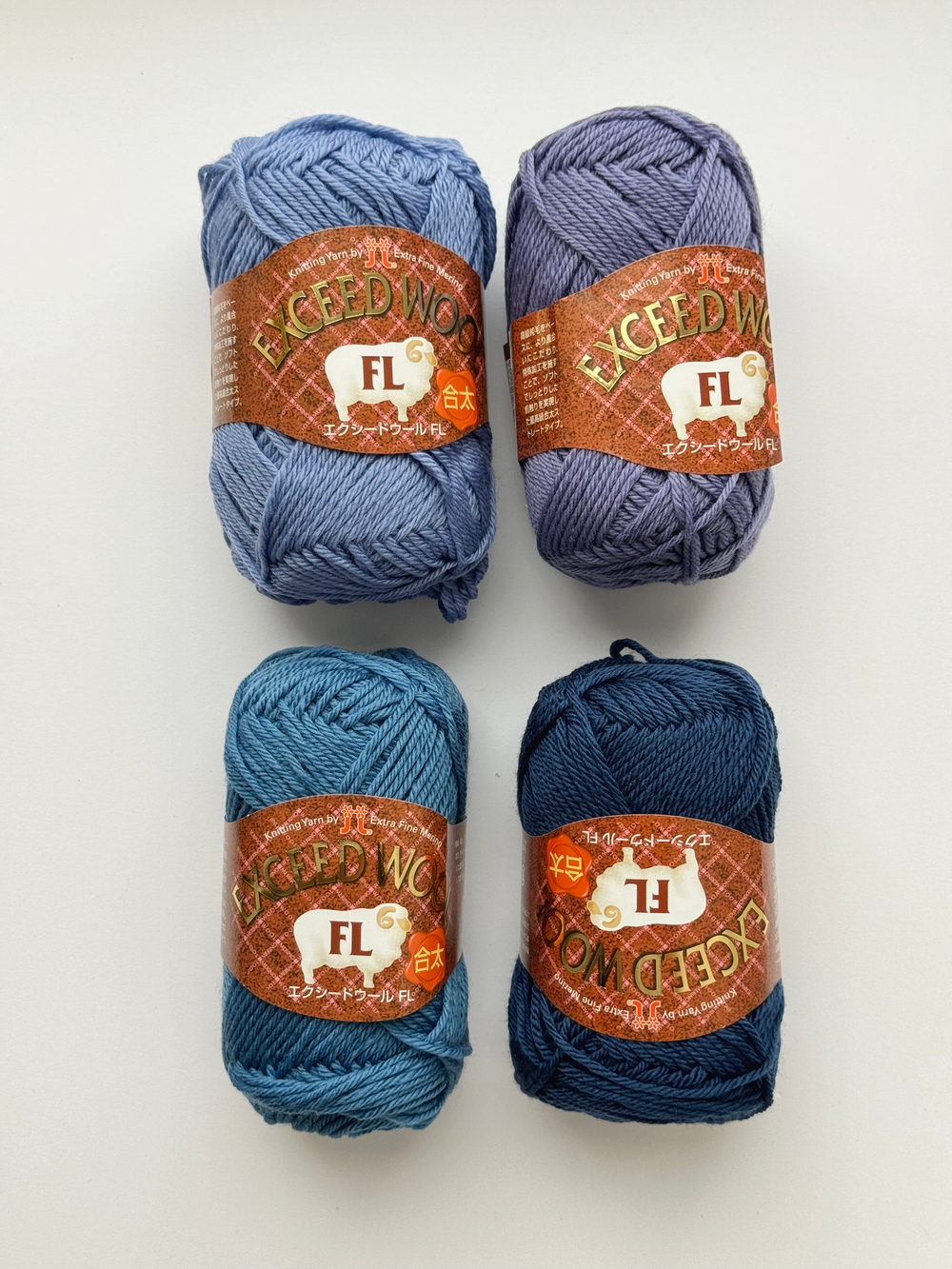 Exceed Wool FL, цвет 726 темно-синий