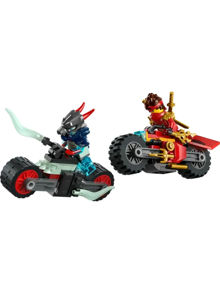 Конструктор Ninjago 71838 Скоростная гонка на мотоцикле Кая