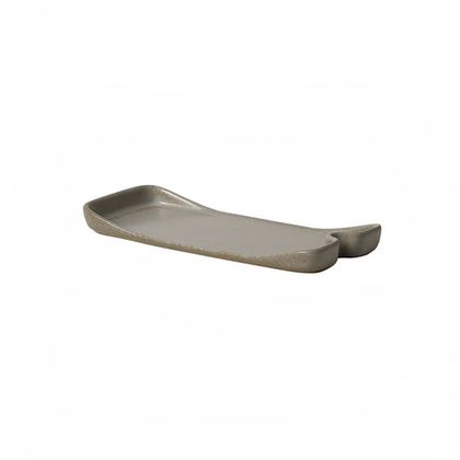 Тарелка 21х9см Roomers Tableware серая
