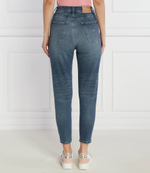 Джинсы MOM SLIM UH BH1264 Tommy Jeans - голубой(DW0DW17628)