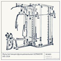Мультистанция функциональная ULTRAGYM UG-1314 — от 204 000 ₽
