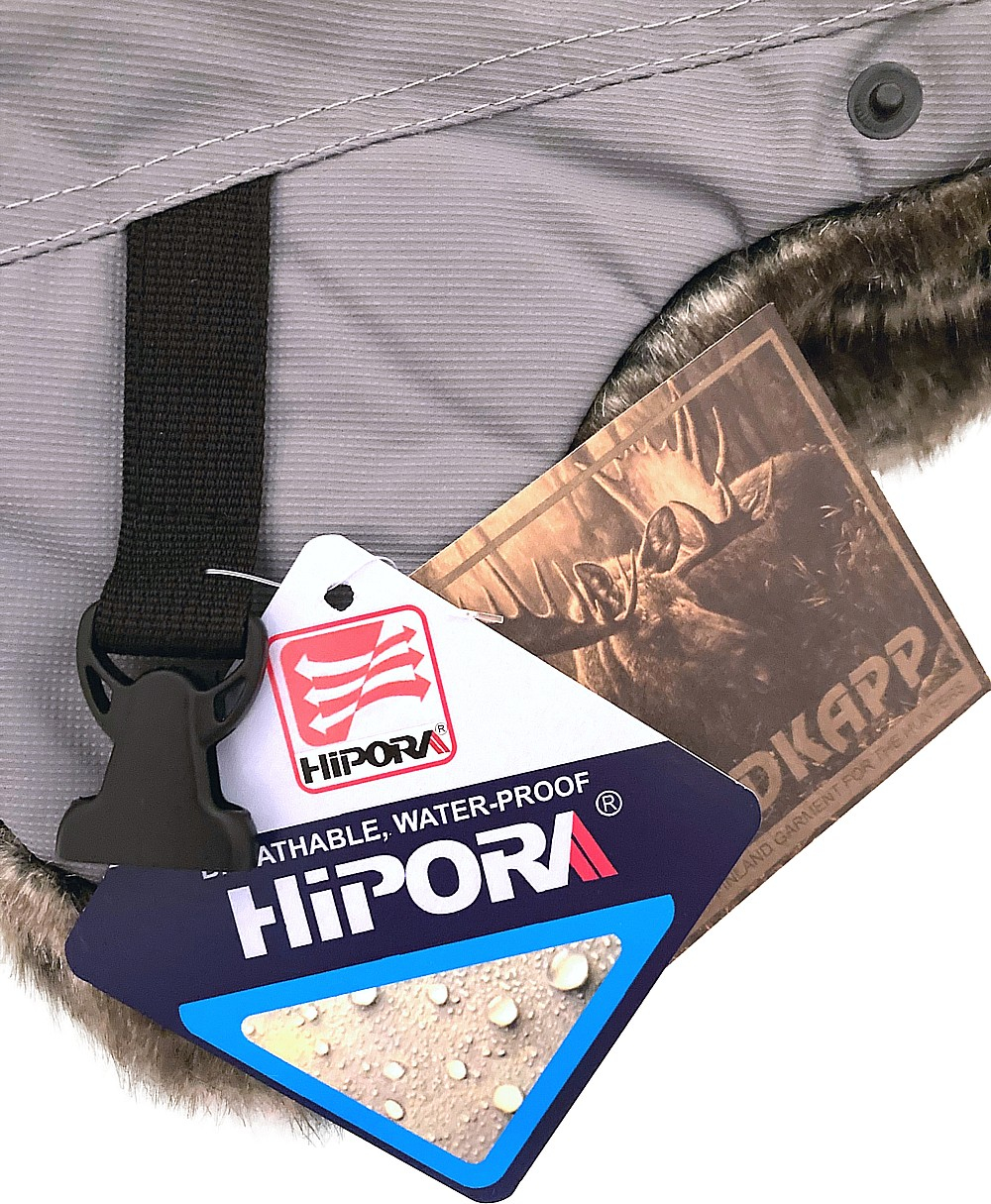 Шапка-ушанка NordKapp Pels MX Light Grey 427