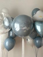 Воздушные шары на выписку для мальчика №9077