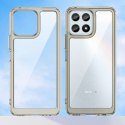 Усиленный противоударный чехол с рамками серого цвета для Honor X30i и Honor X8 5G, мягкий отклик кнопок