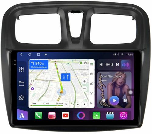 Магнитола для Renault Logan 2, Sandero 2 2014+ - FarCar BM3051M-2K монитор 10.36" 2K QLED на Android 14, Быстрая, CarPlay, 4G SIM-слот