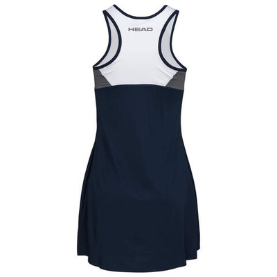 Теннисное платье Head Club 22 Dress W - dark blue