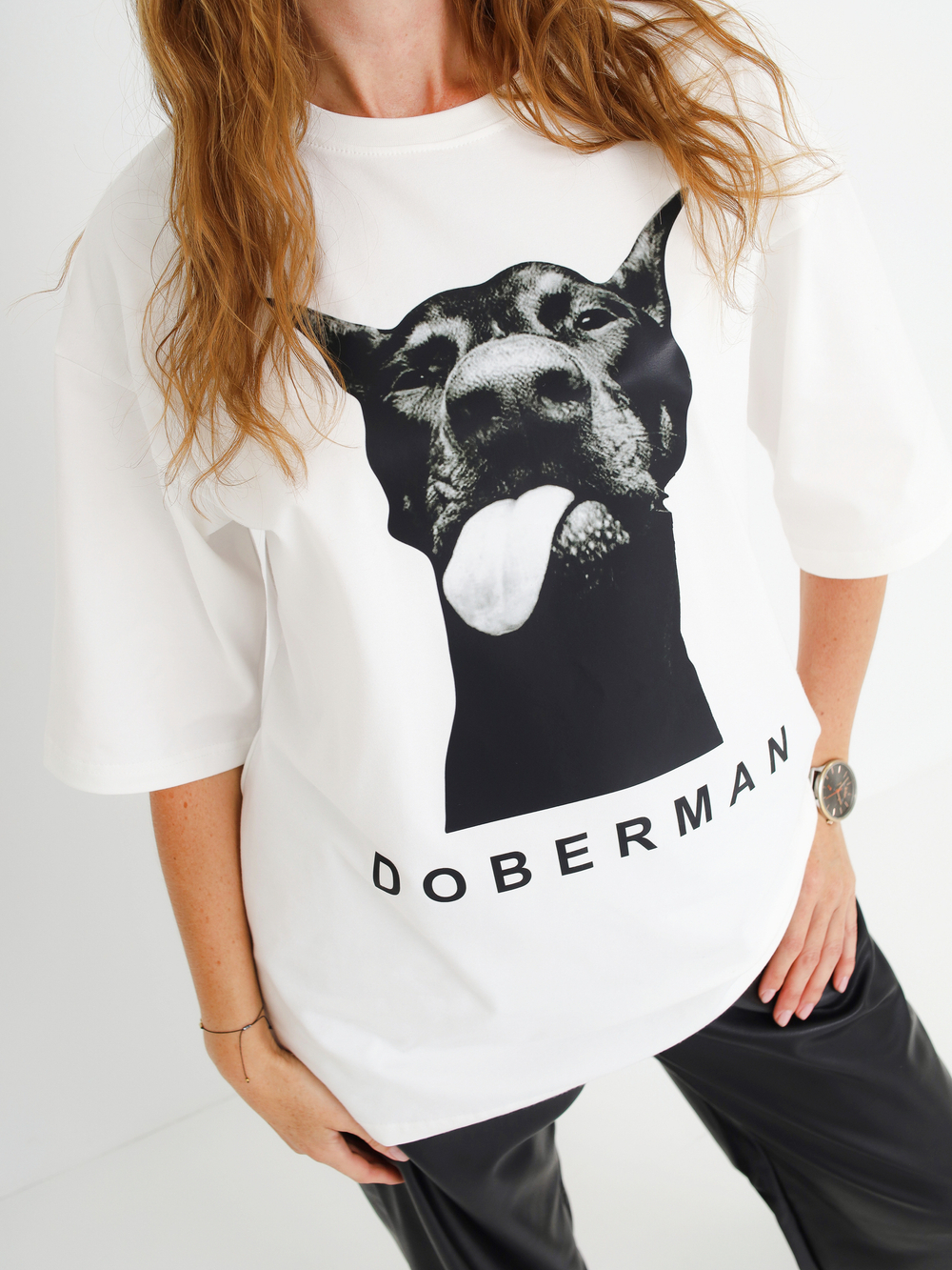 Футболка DOBERMAN, пломбир
