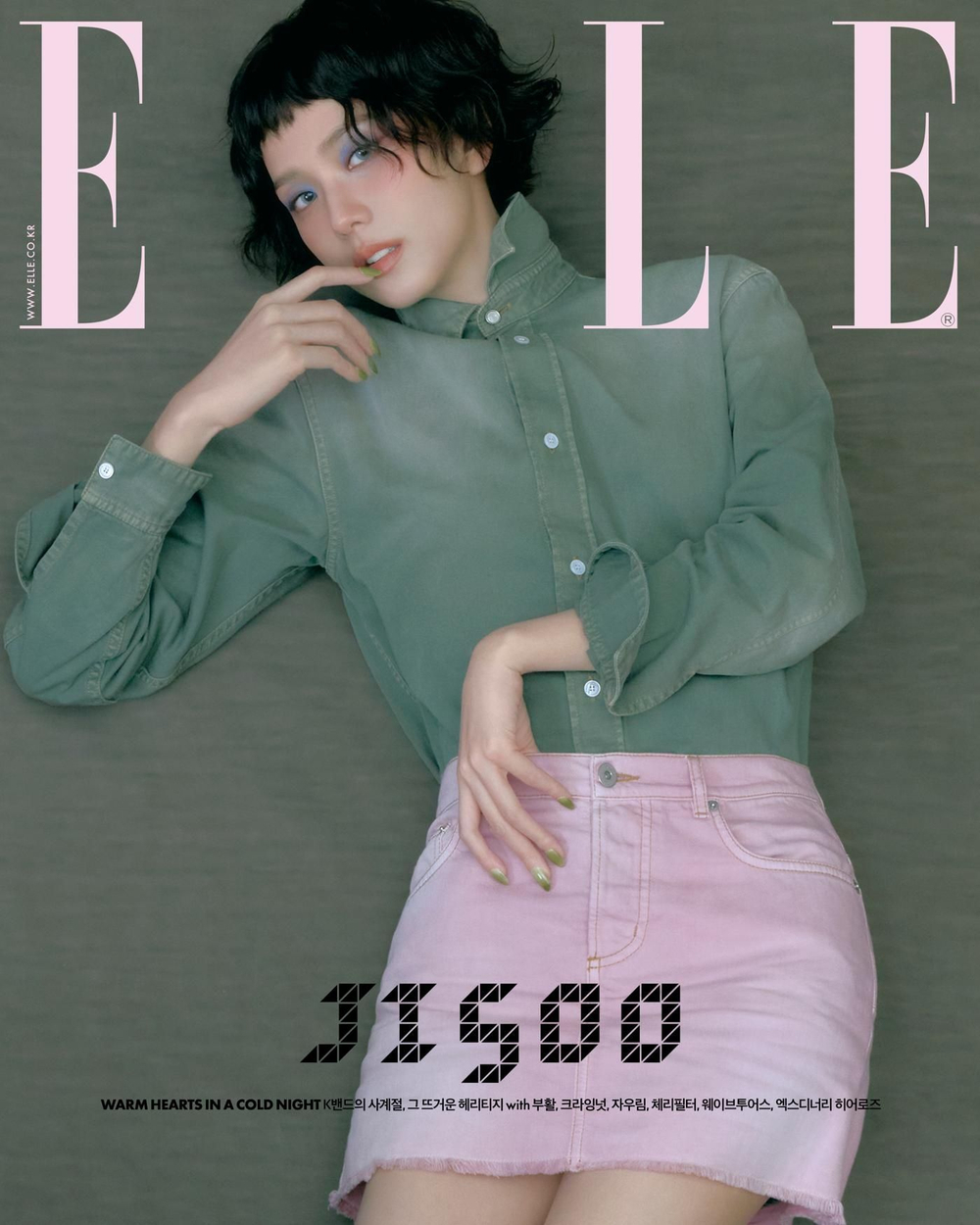 публикация ELLE - 2025.12 JISOO C Type
